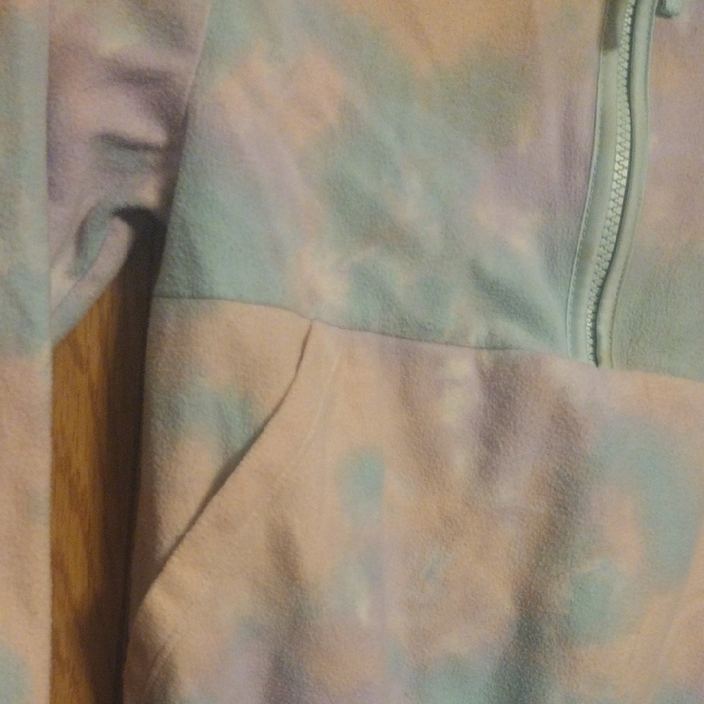 Pastel Tie-Dye Pullover Girl's Sweatshirt - Picture 4 of 7